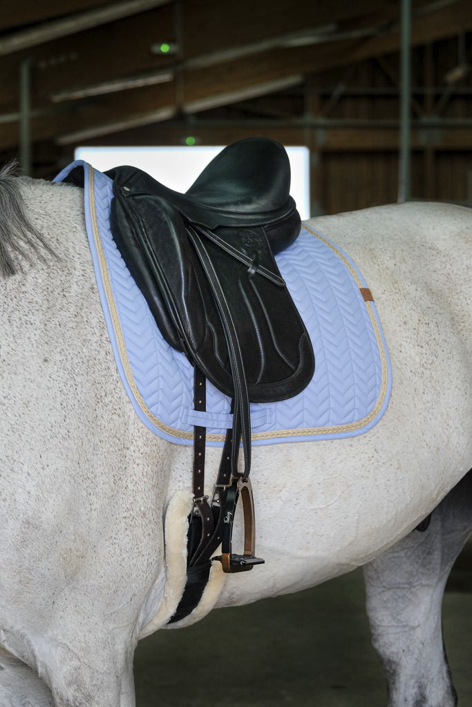 EQUITHEME 'Softy' Schabrak Ljusblå - 2