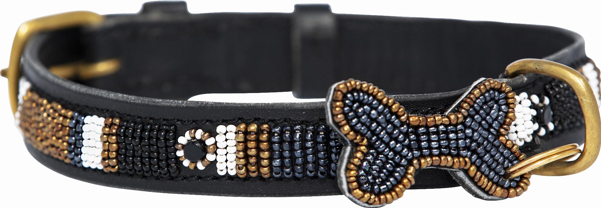 Kampuni Handgjort Hundhalsband Skinny Takaungu (M)