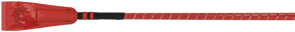 WHIP & GO Glossy Riding Crop Raippa Punainen - 3