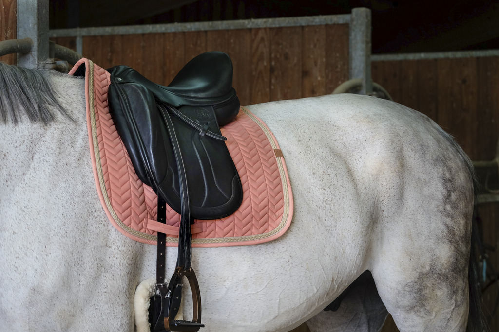EQUITHEME 'Softy' Schabrak Salmon - 3