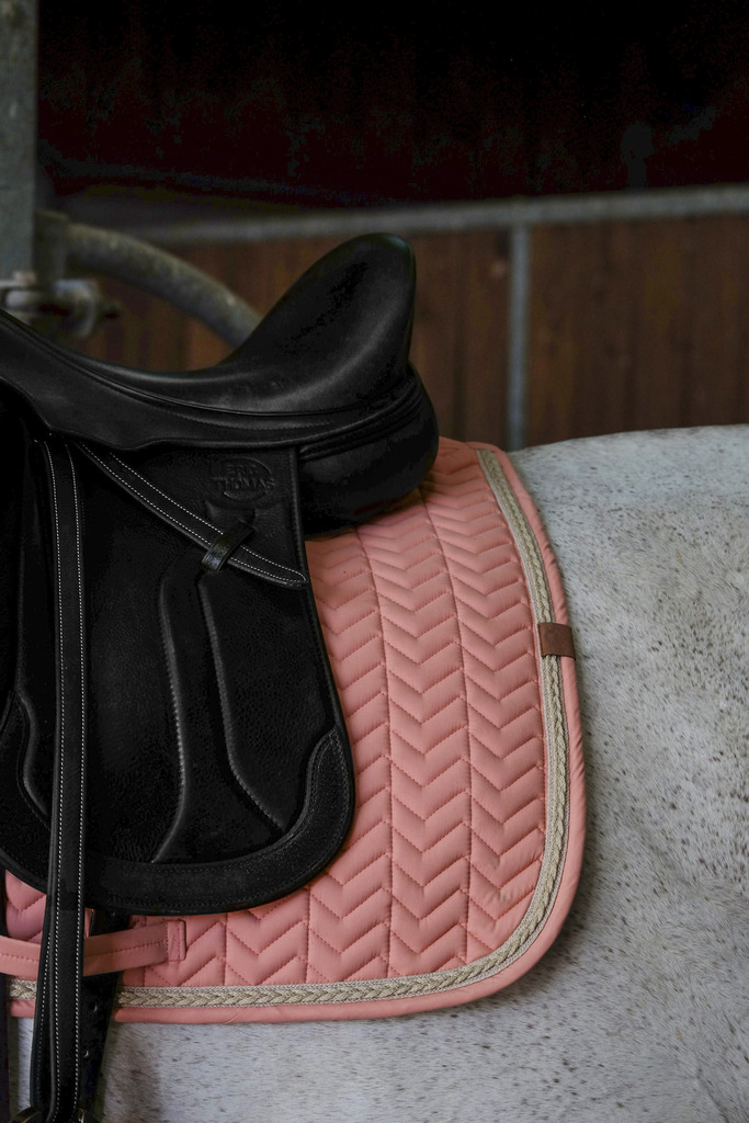 EQUITHEME 'Softy' Schabrak Salmon - 4