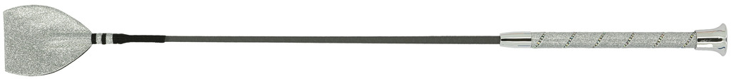WHIP & GO Strassy Riding Crop Ridspö Silver