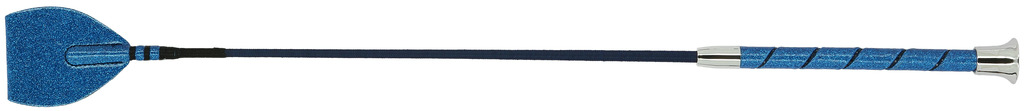 WHIP & GO Strassy Riding Crop Ridspö Blå