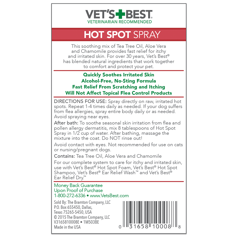 what is the best hot spot spray for dogs