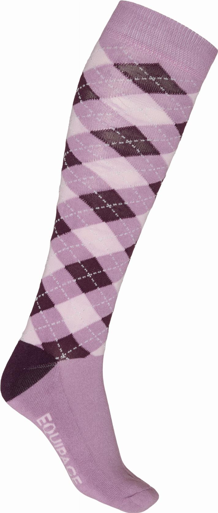 Equipage Lax Ridstrumpor för Barn - Very Grape (28-32)