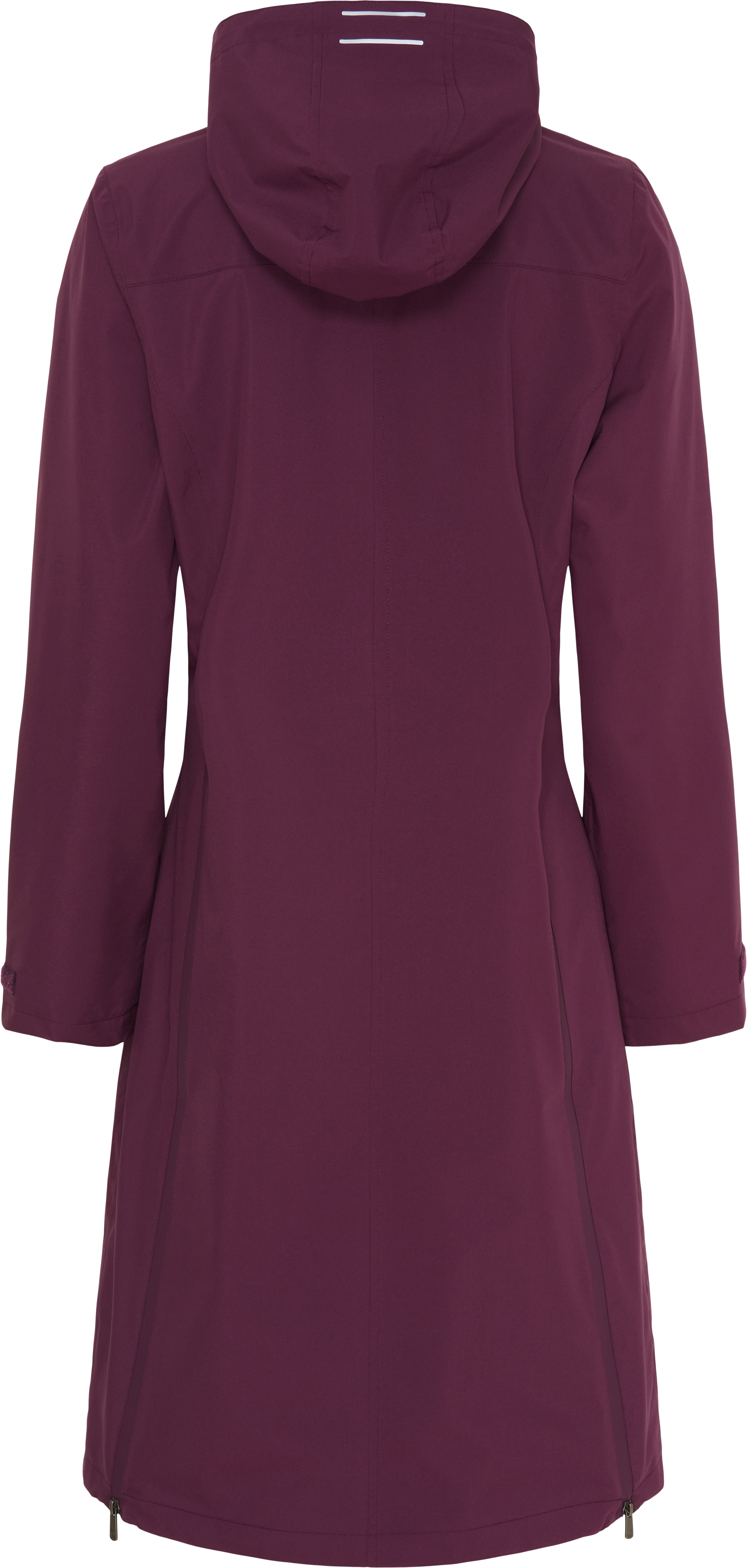 Equipage Heaven Pitkä Sadetakki - Italian Plum - 2