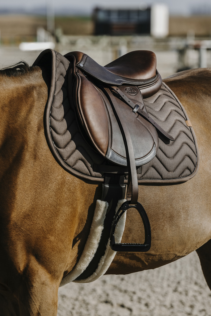 EQUITHEME 'Tweedytan' Schabrak Brun - Full size