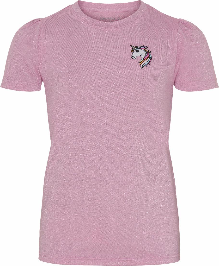 Equipage Kara Lyhythihainen Ratsastuspaita - Phlox Pink