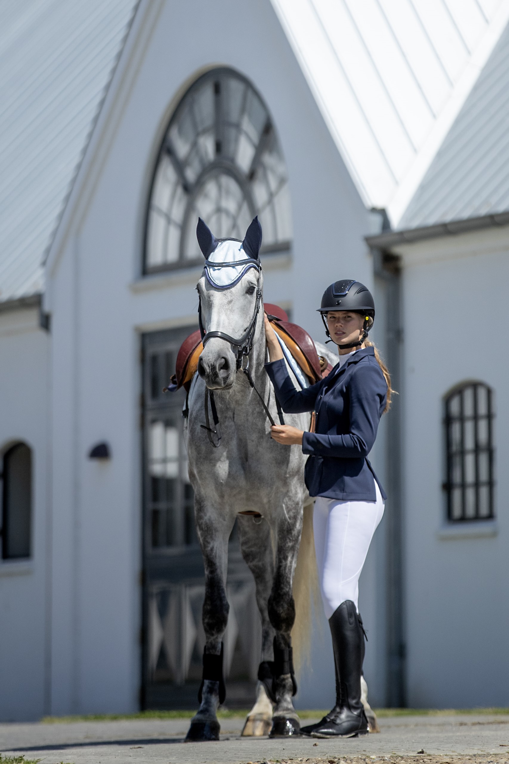 Equipage Monroe Competition Jacket  - Navy - 7