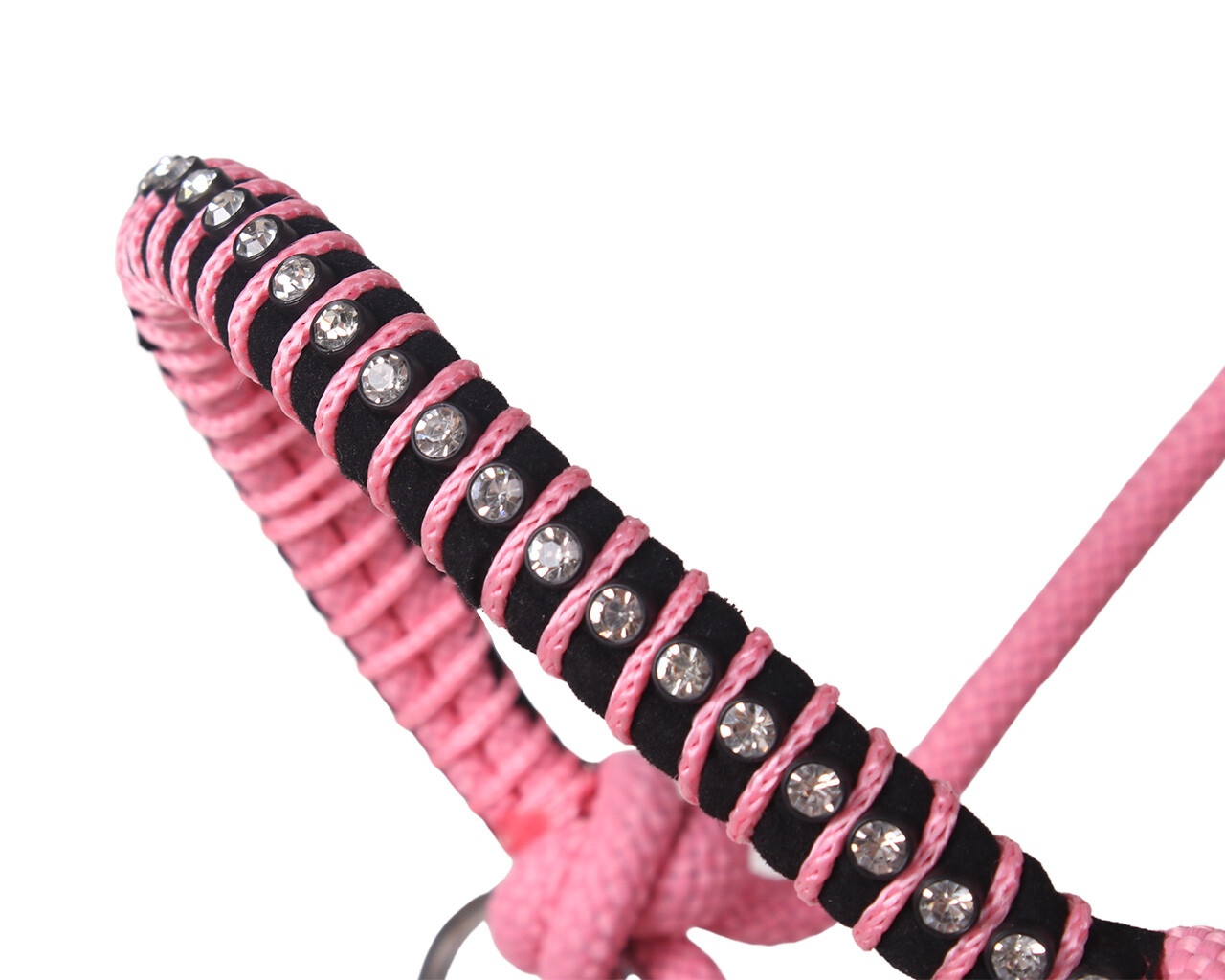 QHP- Liberty Naruriimusetti, jossa ohjat ja kaulanaru – Flamingo Pink, Shetland - 5