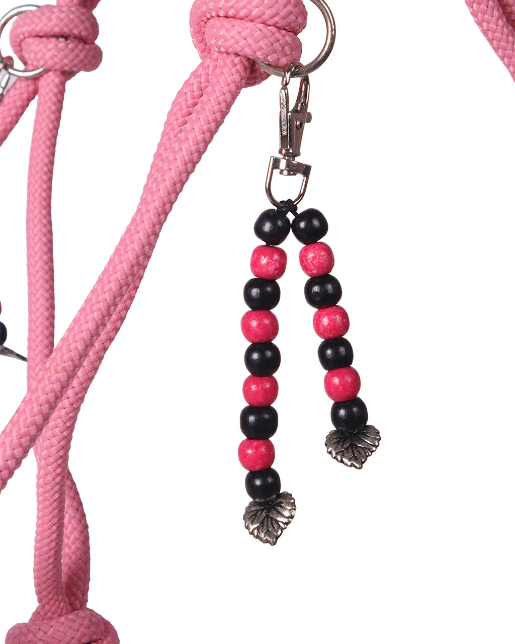 QHP- Liberty Naruriimusetti, jossa ohjat ja kaulanaru – Flamingo Pink, Shetland