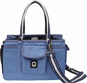 Equipage Squared Grooming Bag  - Coronet Blue
