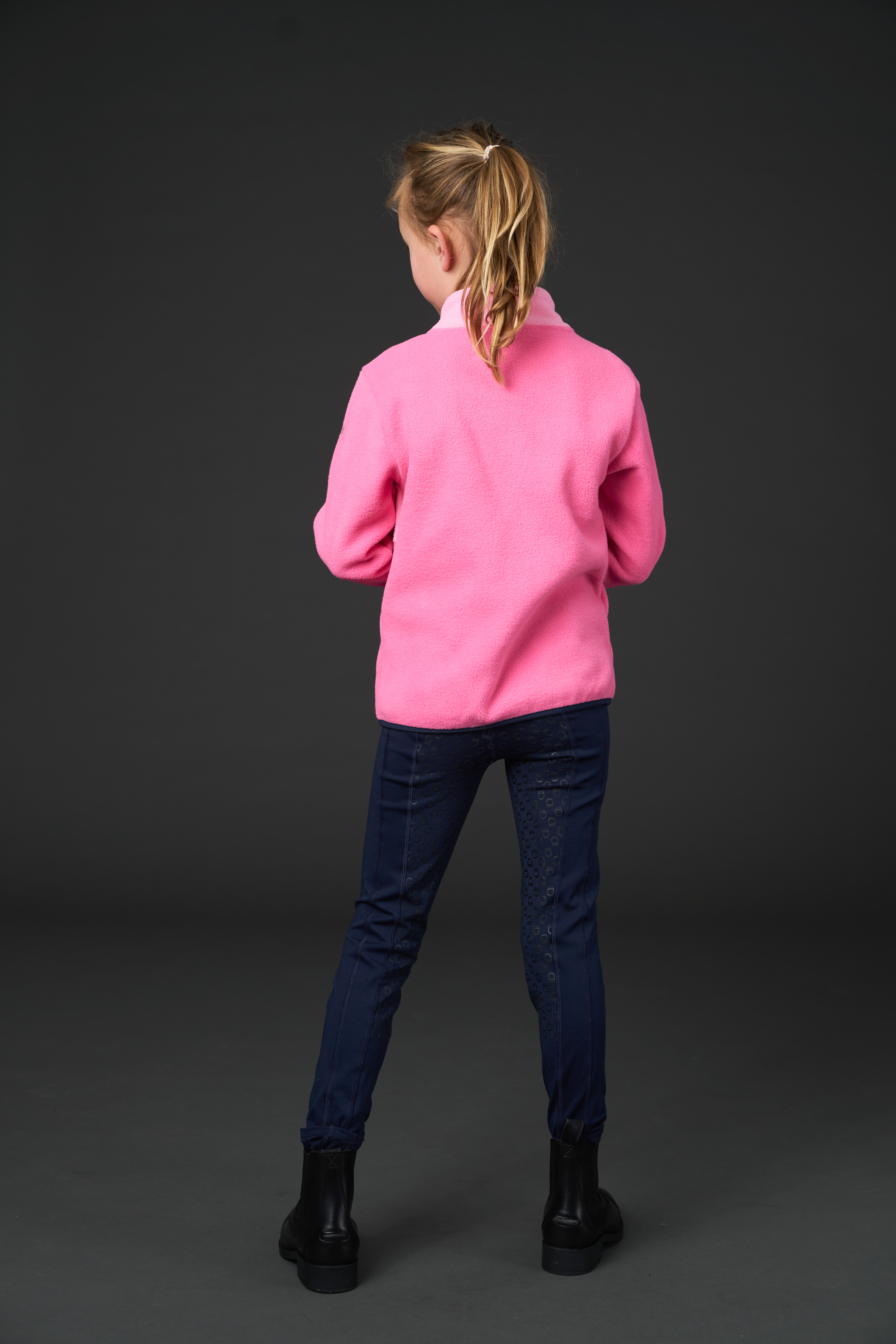 Equipage Minna Zip Fleecetakki - Phlox Pink - 5