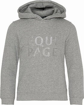 Equipage Teela Hoody For Kids - Grey Melange