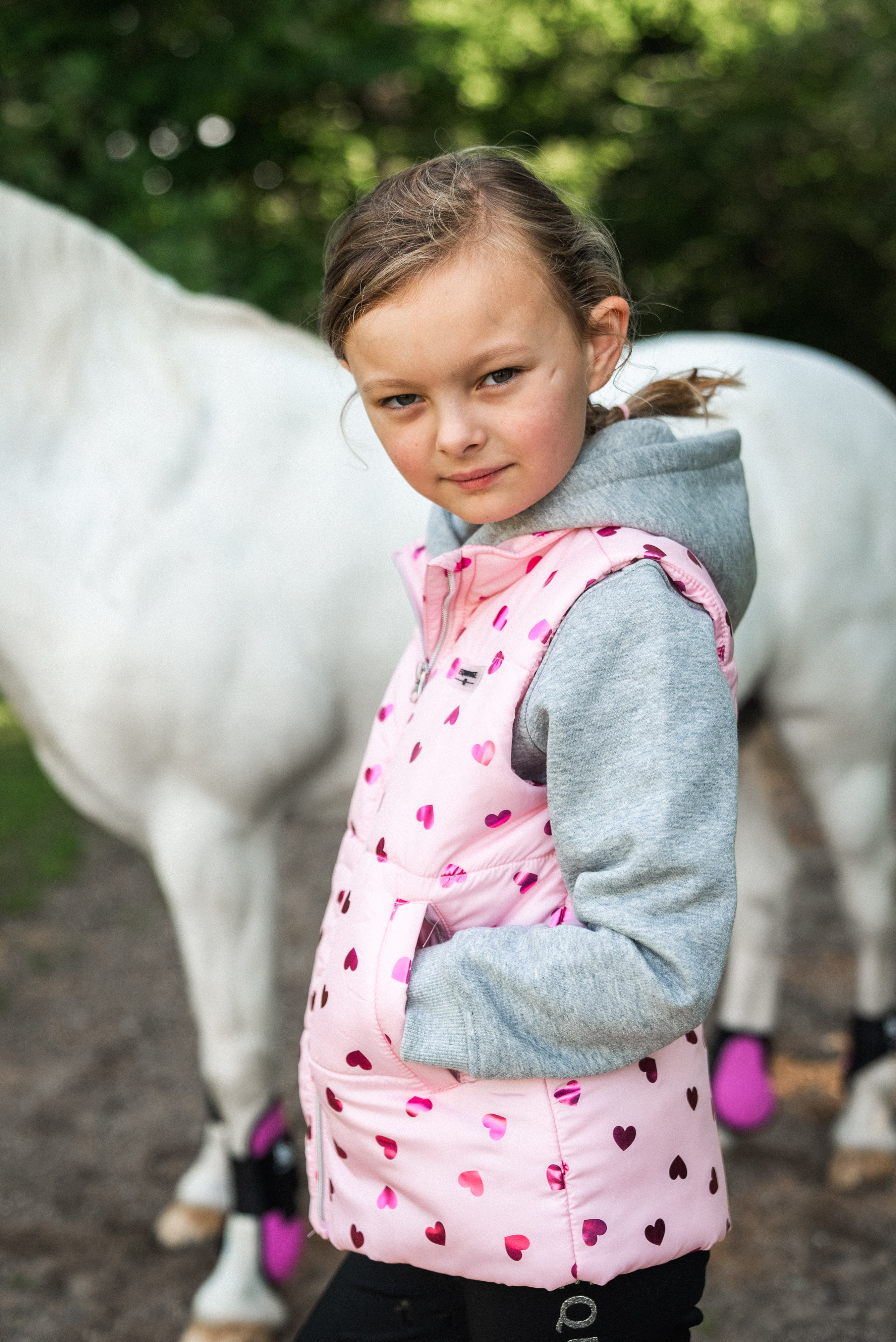 Equipage Thilda Ratsastusliivi Lapsille - Pink Mist - 7