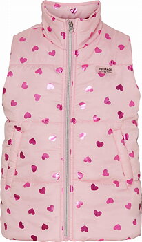 Equipage Thilda Riding Vest For Kids - Pink Mist