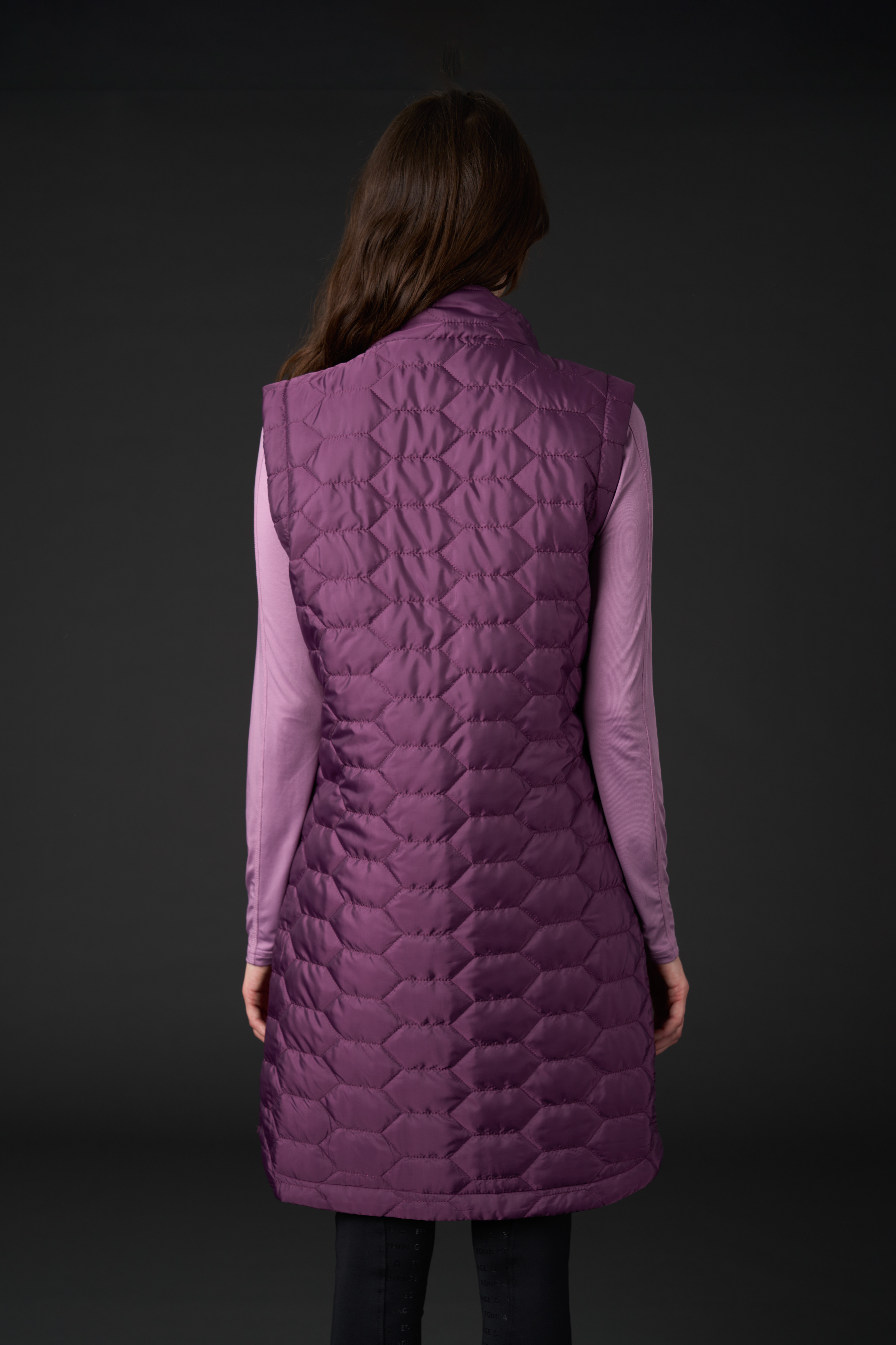 Equipage Tianna Ratsastusliivi - Italian Plum - 5