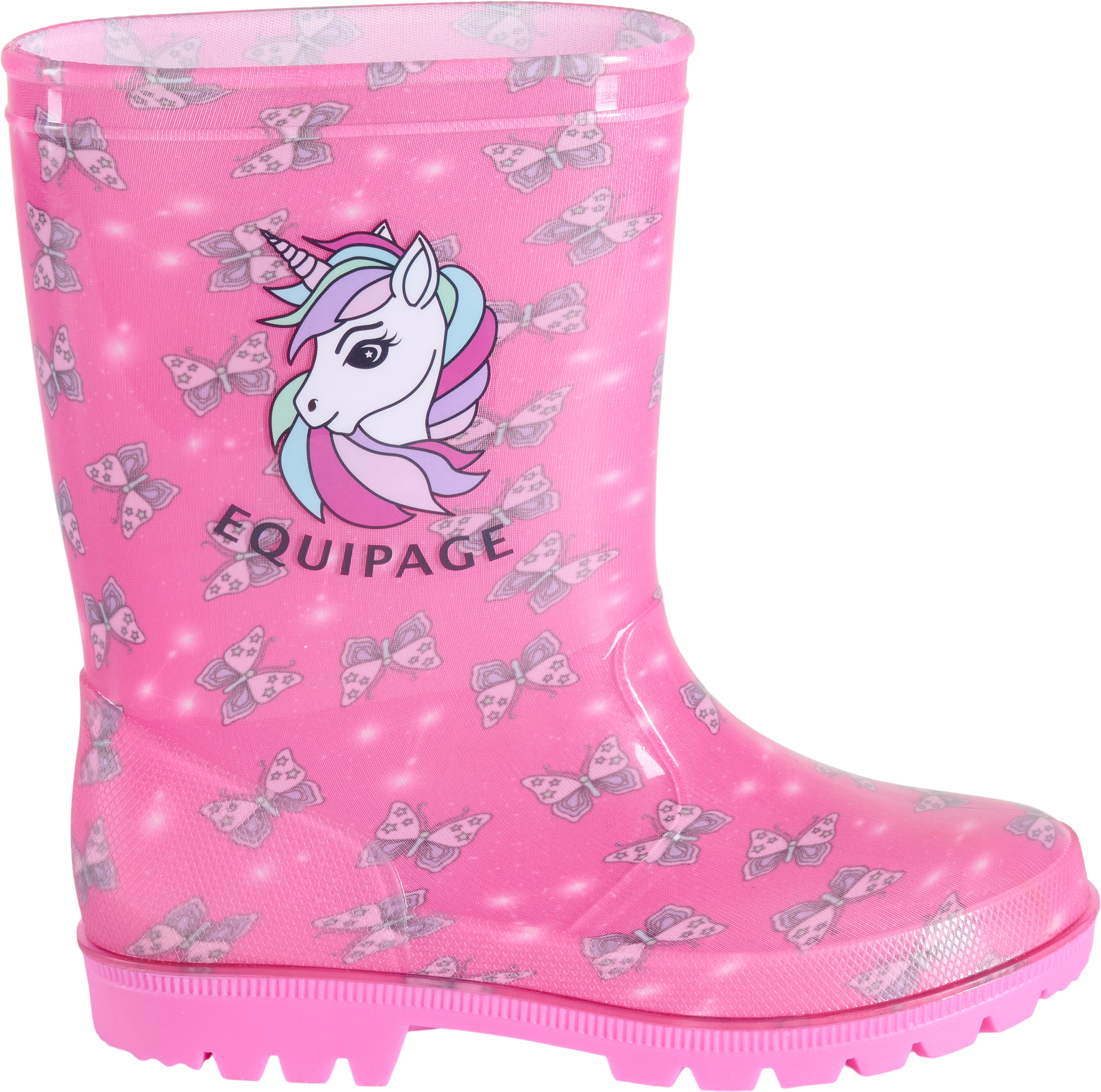 Equipage Butterfly Kumisaappaat - Phlox Pink - 2