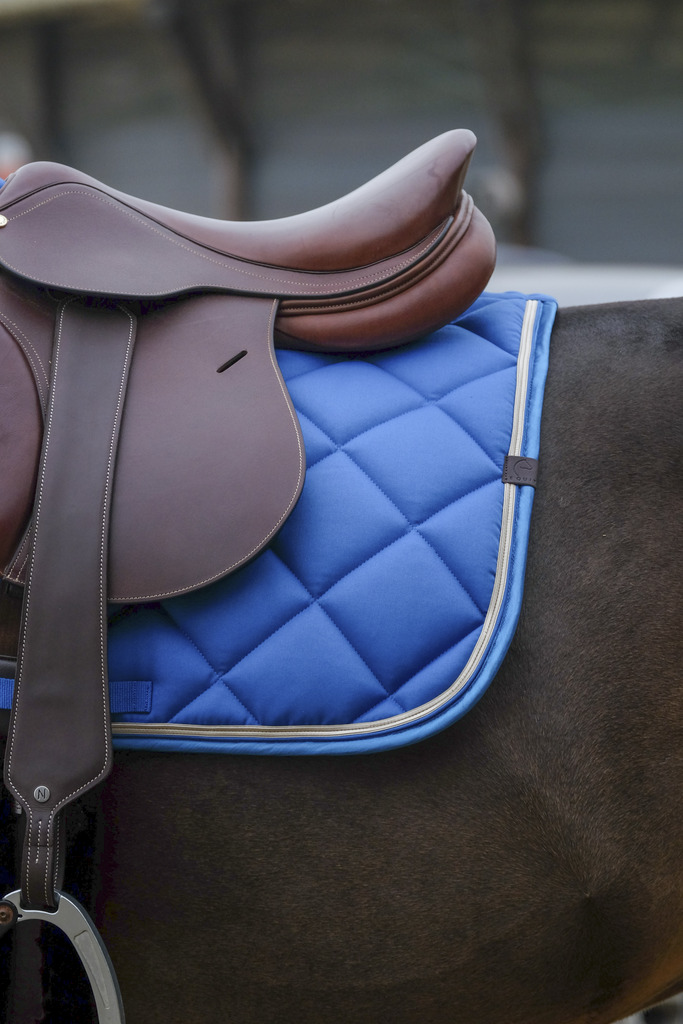 EQUITHEME 'Classic' Schabrak Royal Blue - Full size - 3