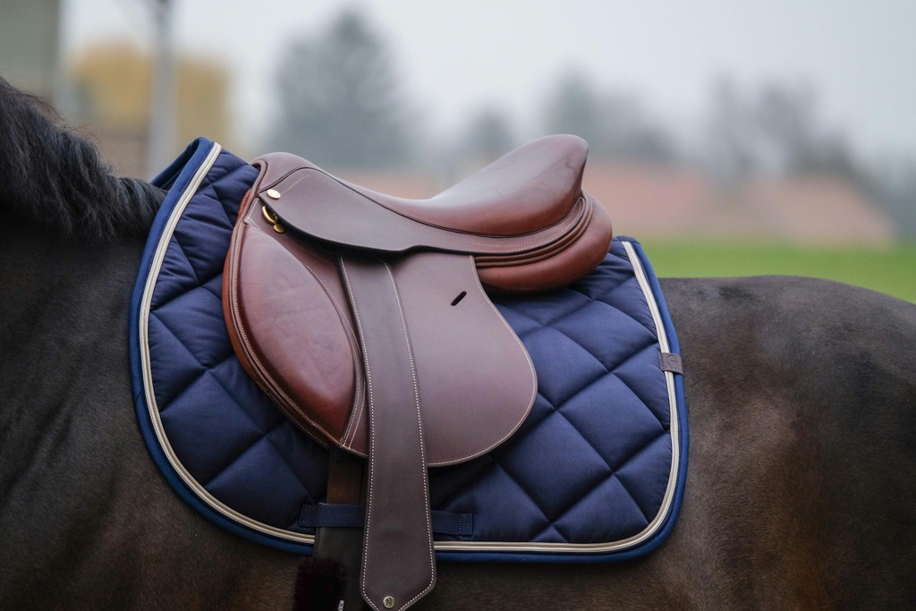 EQUITHEME 'Classic' Schabrak Navy - Full size - 2