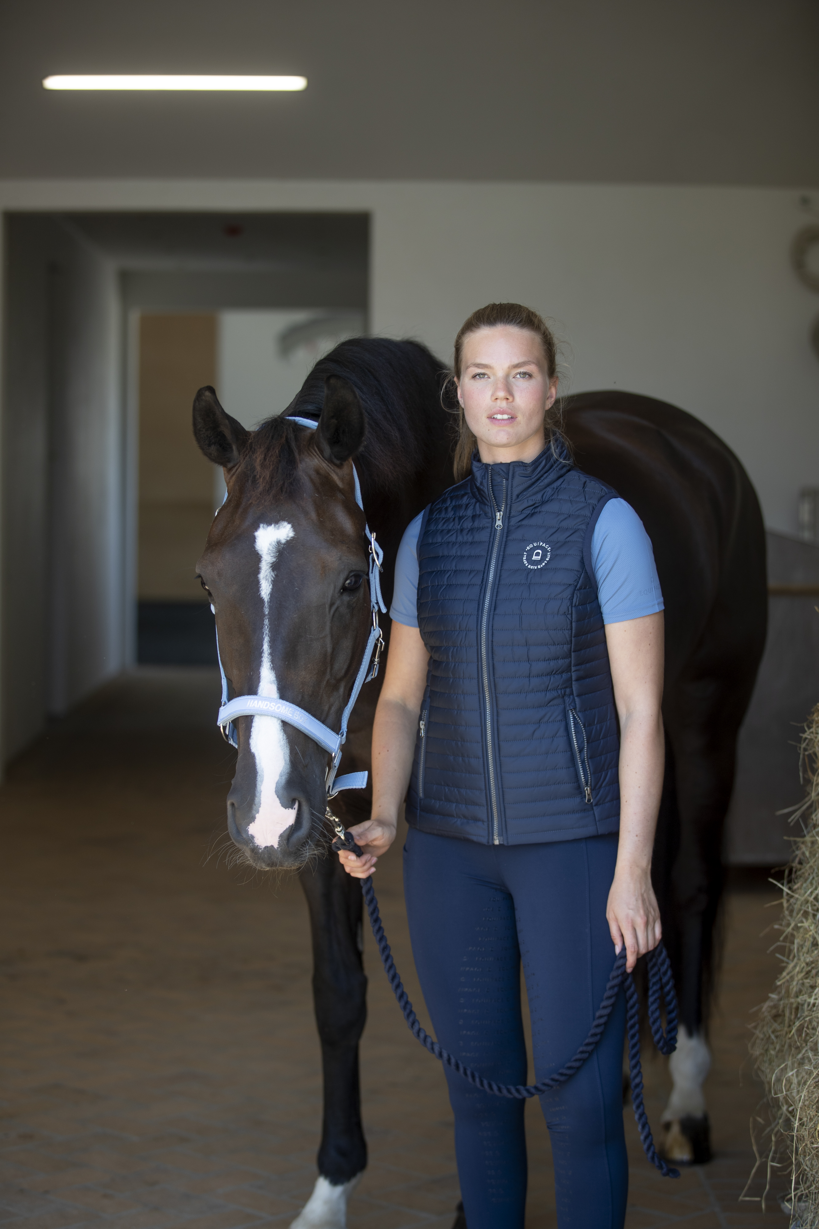 Equipage Tate Riding Vest  - Navy - 5