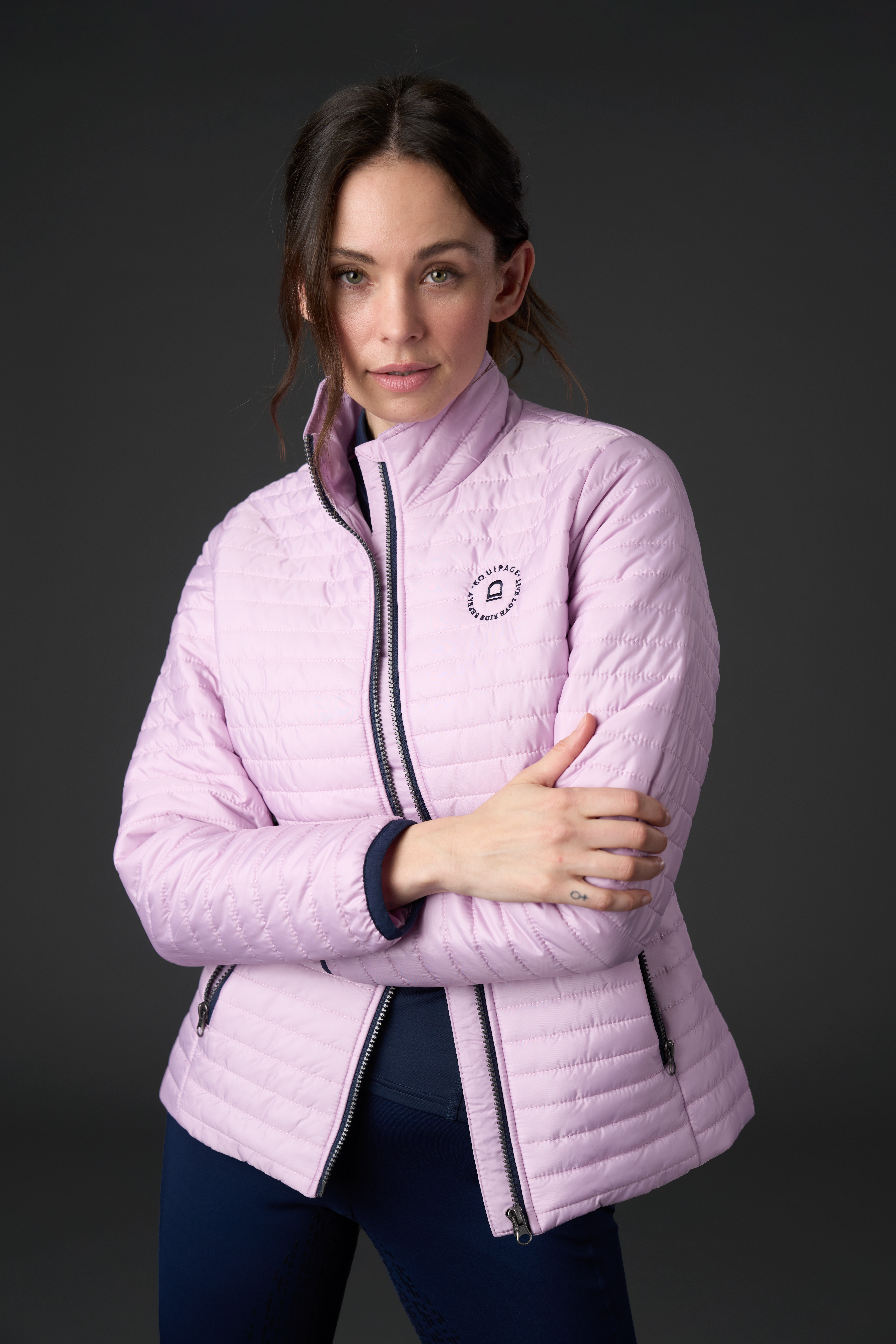 Equipage Temper Riding Jacket  - Winsome Orchid - 2