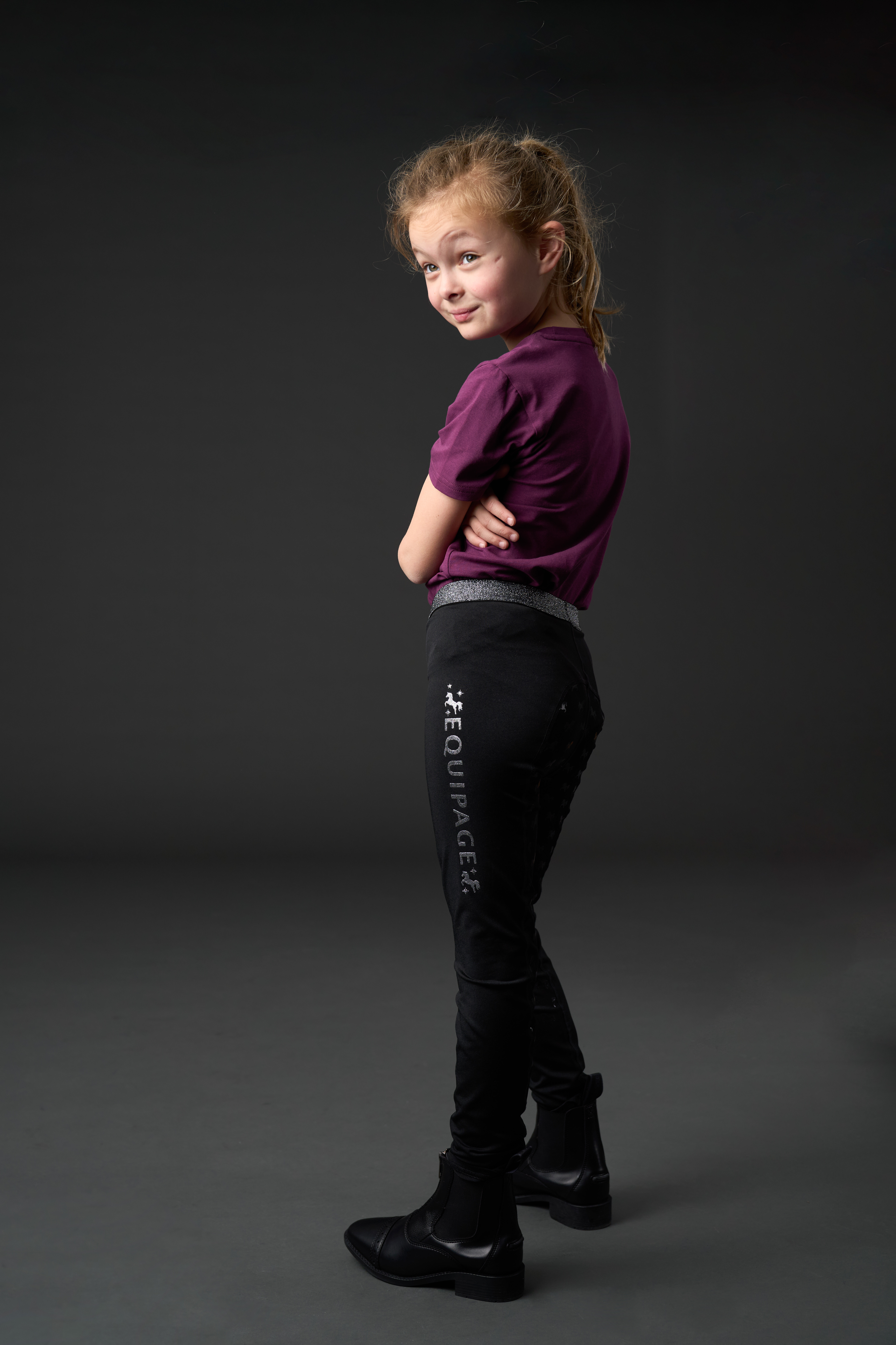 Equipage Maggie Reitleggings mit Vollbesatz für Kinder - 4