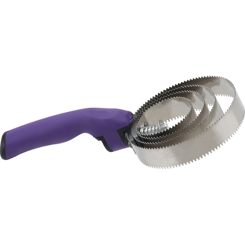 Horse Guard Metalcomb w/purple handle