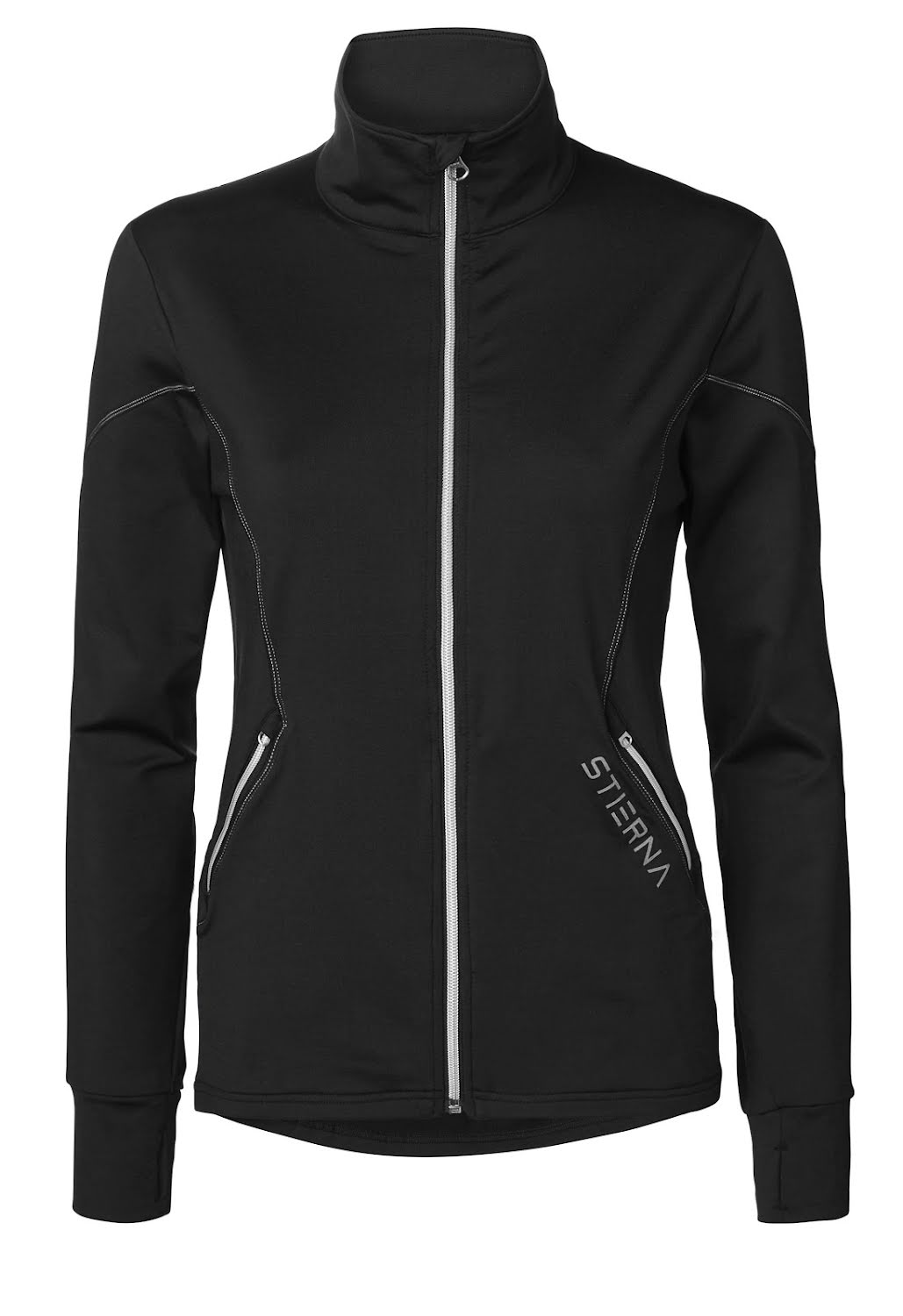 Stierna-Andromeda Fleece Sweater- Schwarz