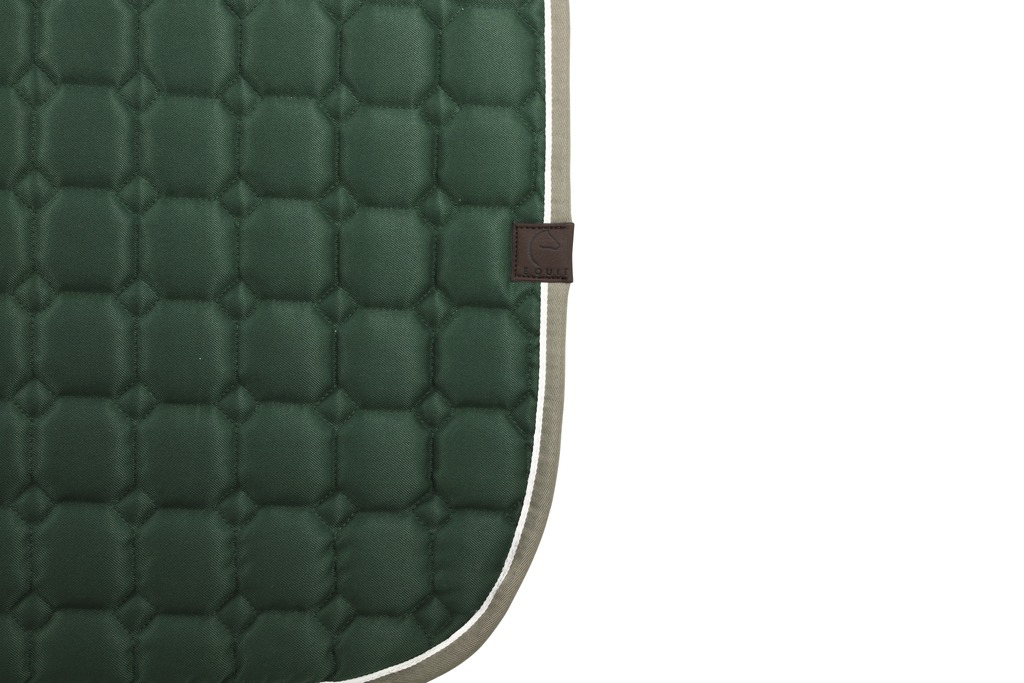 EQUITHEME 'Orion' Saddle Pad Dark Green - Full size - 7