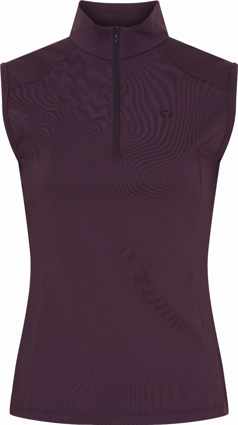 CATAGO Teodora Ärmlös Tävlingstopp - Plum Perfect (XS)