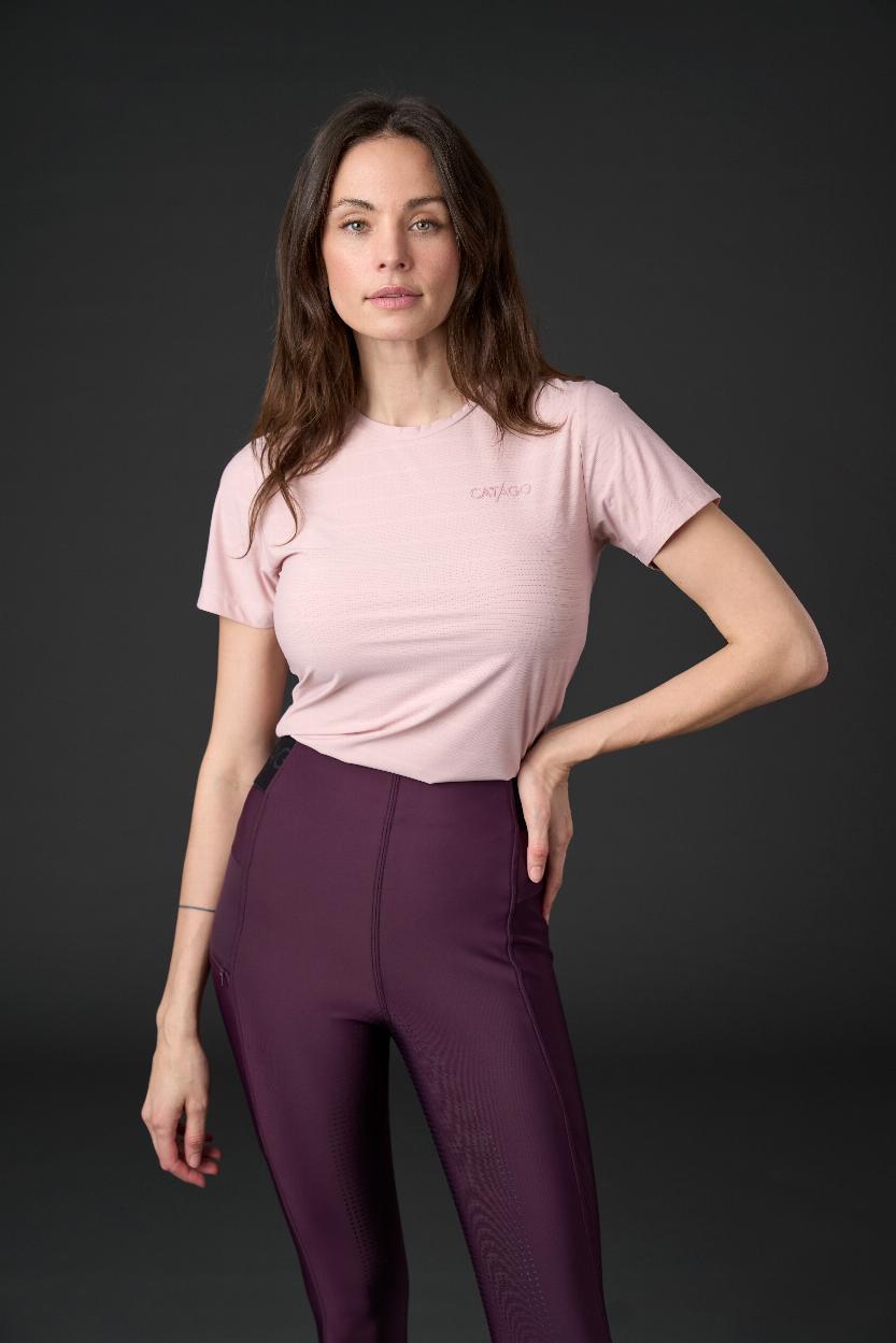 CATAGO Tina Kortärmad T-shirt - Burnished Lilac (XS)