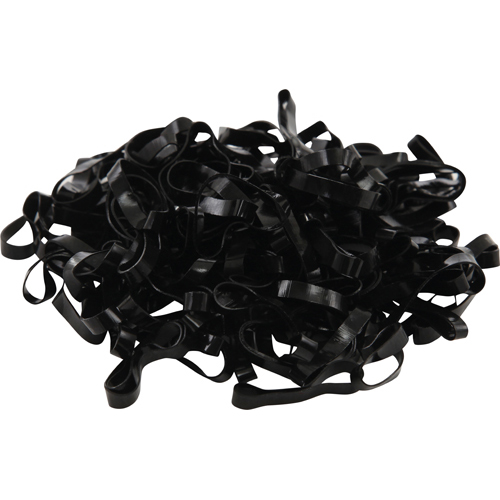 Horse Guard Silicone braiding bands black, 500 pcs.