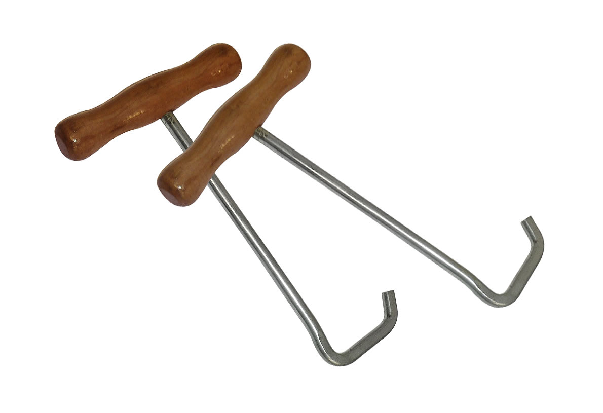 Générique Boot Hooks, Wooden Handle