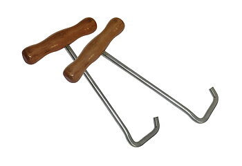 Générique Boot Hooks, Wooden Handle