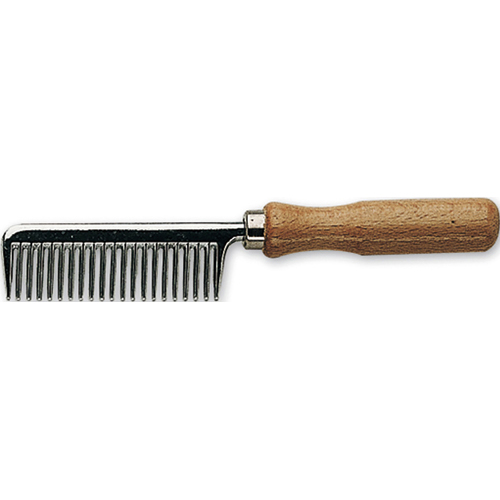 Horse Guard Mane comb alu w/wooden handle, onesize