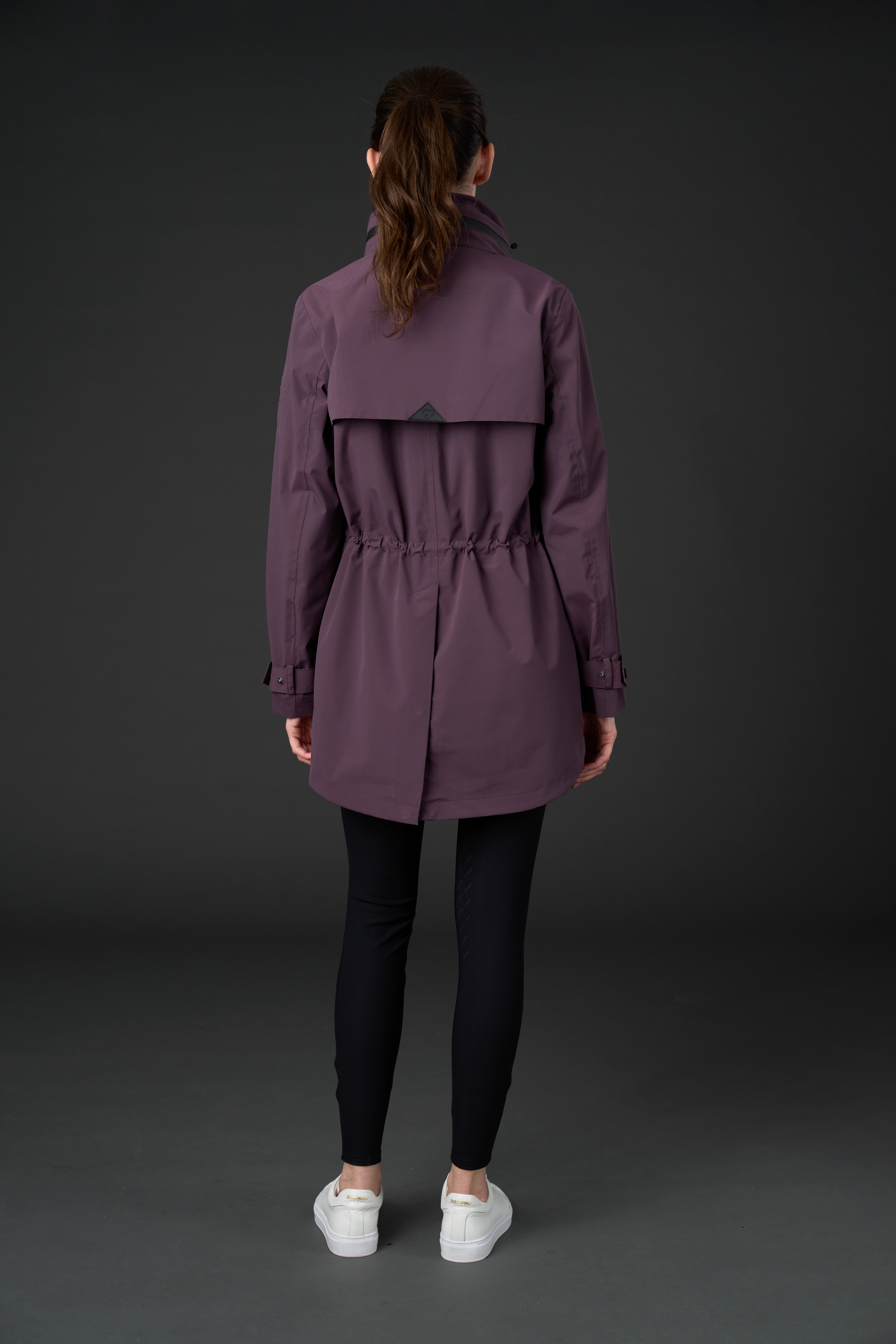 CATAGO Roy Vedenpitävä Ratsastustakki - Plum Perfect - 4