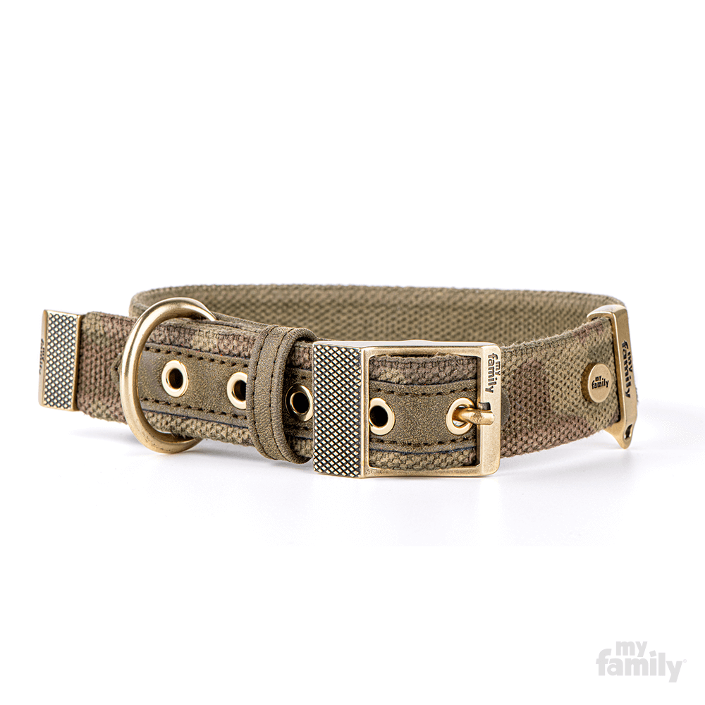 MyFamily West Point Halsband- Camouflage, 27-35cm - endast detta ex