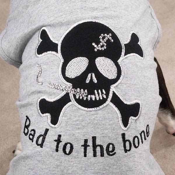 Zack & Zoey Bad Dog ‑paita – harmaa