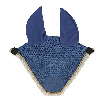 EQUITHEME 'Denim' Fly Mask Light Blue - Full size