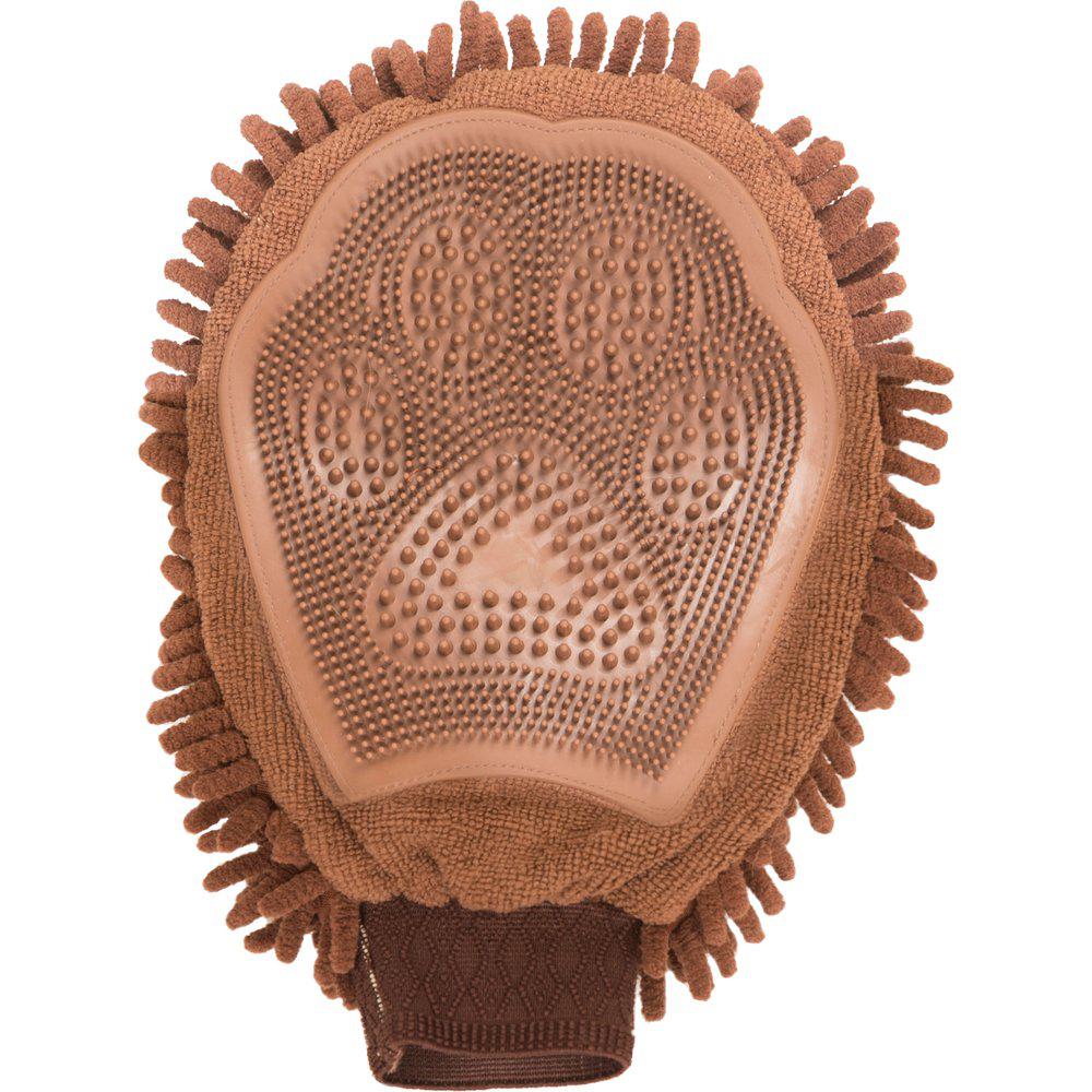 Dirty Dogs Grooming Glove - Brown