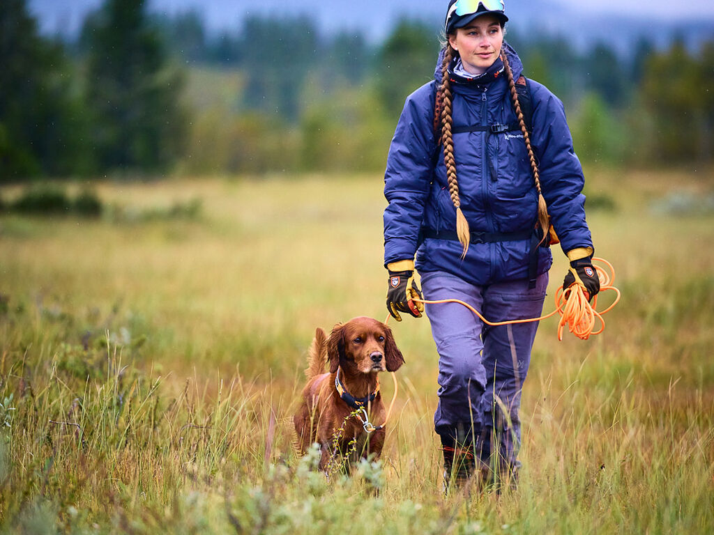 Non-Stop Dogwear Protector Pitkä Pyöreä Jälkiliina - Oranssi, 10 m