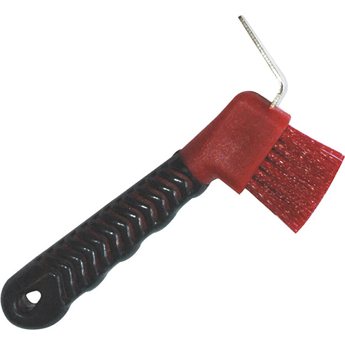 Horse Guard Hoof pick brush Punainen/black, onesize