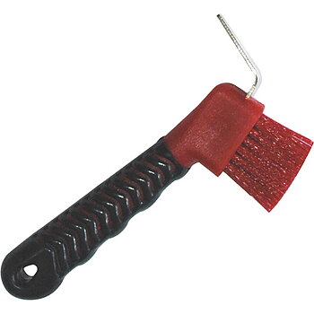 Horse Guard Hoof pick brush Punainen/black, onesize