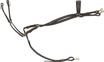 HorseGuard Dian Breastplate with Martingale - Choco