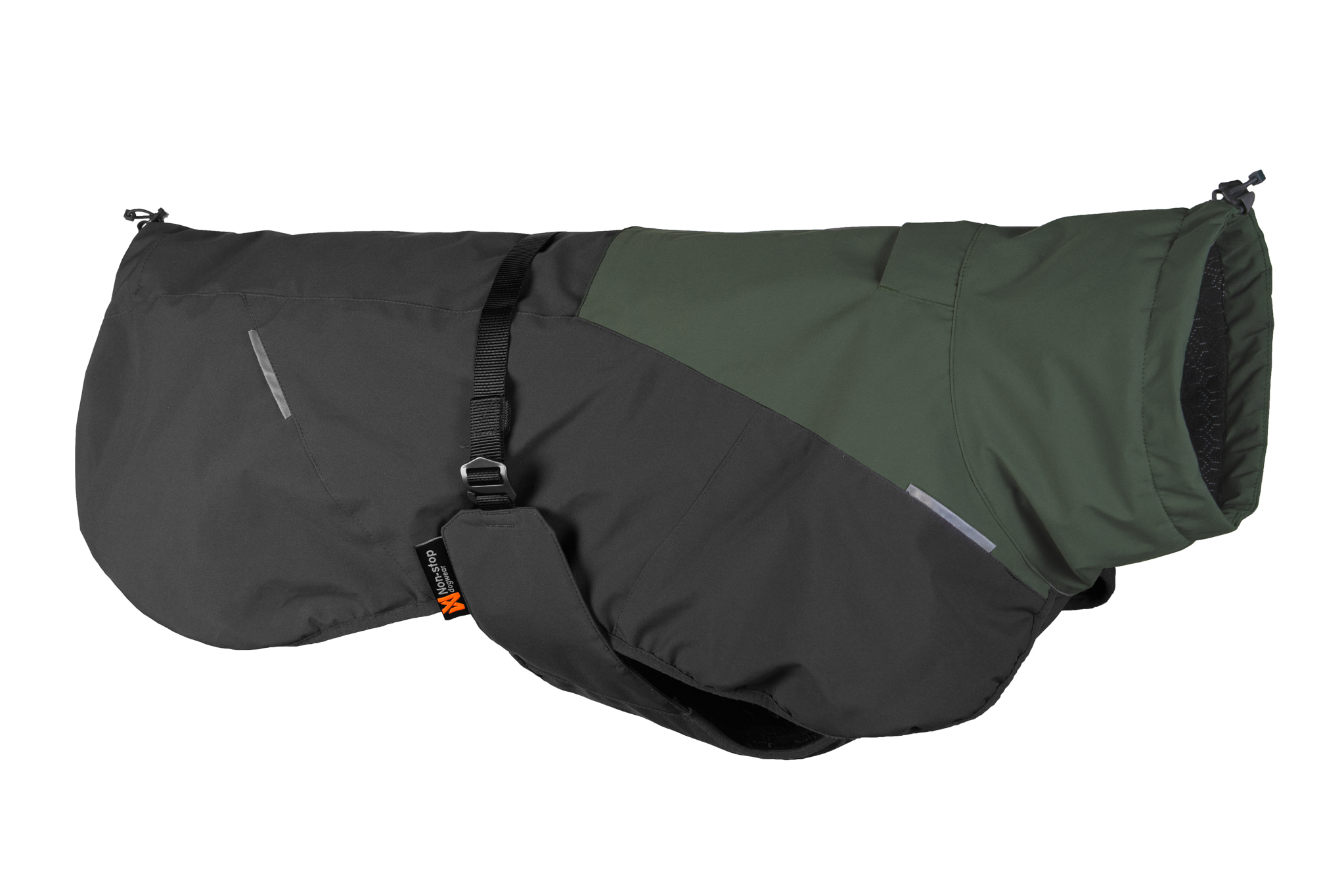 Non-Stop Dogwear Glacier Wool Jacket 2.0 - Grün/Grau, 90 - 5
