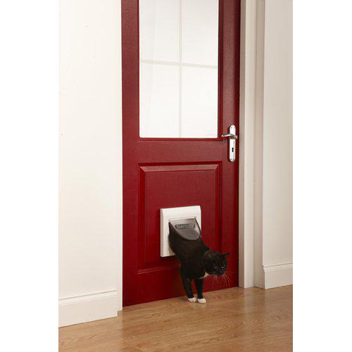 PetSafe White 4-way Cat Door Staywell - 3