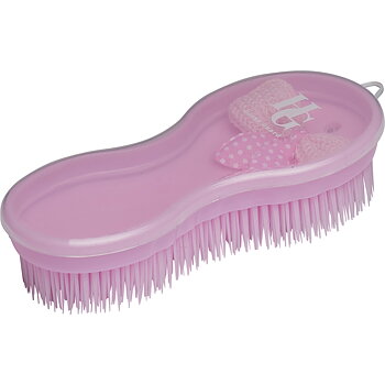 Horse Guard Piggborste Multi Brush med Rosett - Rosa, onesize