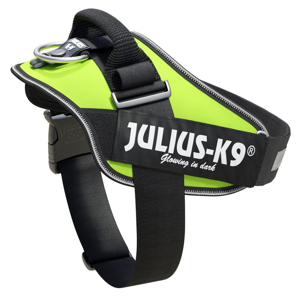 Julius-K9 IDC® ‑valjaat koiralle – UV Neon Green (neonvihreä), Mini-Mini - 9