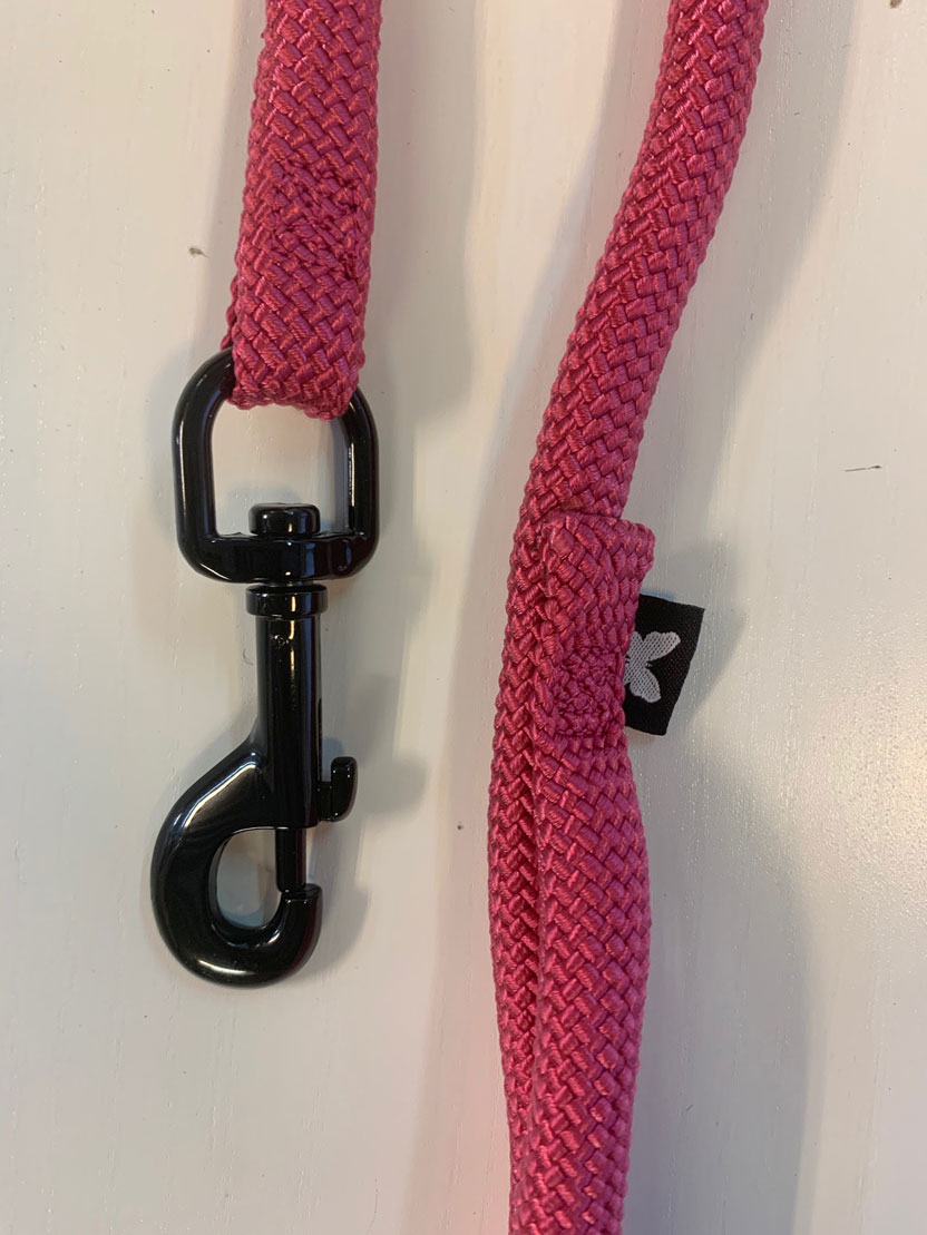 Martin Sellier Round Nylon Dog Leash - Rose, 3 m - only this copy - 3